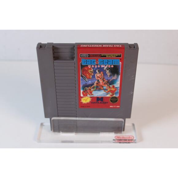 Tag Team Wrestling (Nintendo NES) Authentic, game cart only, tested/works - Picture 1 of 8